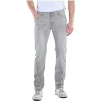 Engbers Stretch-Jeans Herren Super-Stretch-Jeans regular, Silbergrau