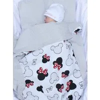 Babydecke Babydecke Waffelpiqué Baumwolle Kuscheldecke Kinderwagendecke, Primawela