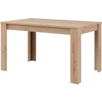 Home affaire Esstisch Spoleto, Esstisch, Küchentisch, Speisetisch, Familientisch, Charakterstarke 4-Lamellen-Platte, 4 Farben, 2 Größen – top modern