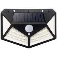 Forever Light LED Solarleuchte Forever Light Solarleuchte FLS-65 mit PIR & 3 Lichtmodi, LED, SMD, Kaltweiß, 3 Lichtmodi, PIR-Sensor, wetterfest (IP65), breite Lichtverteilung