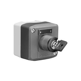 Schell Aufputz-Schlüsselschalter 015380099 230 V, IP 65, thermische Desinfektion