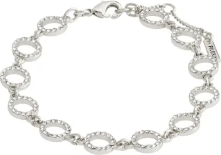 pilgrim - Armband aus recyceltem Kristall - Rogue silver - Gr. - OS