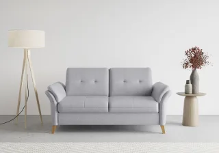 sit&more 3-Sitzer "Göteborg" inklusive Sitztiefenverstellung und Federkern