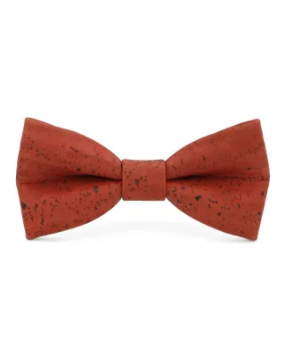 mr. célestin - Fliege aus Korken - Terracotta orange - Gr. - OS