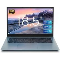 Jumper 18.5" laptop Intel i3-10100Y 16GB RAM 256GB beleuchteter Tastatur FHD Notebook (Intel@ CoreTMi3-10100Y, Intel® UHD Graphics 615, 16 GB, 256 GB SSD)