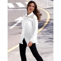 Witt Klassische Bluse Longbluse Langarm
