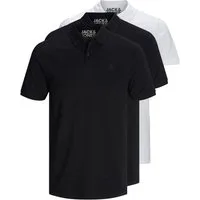 Jack & Jones Poloshirt Basic (3-tlg., 3er Pack) slimfit / figurbetont geschnitten