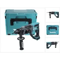 Makita Akku-Kombibohrhammer DHR 202 ZJ Akku Kombihammer 18 V 2,0 J SDS Plus + Makpac
