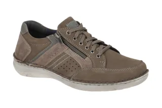 Josef Seibel Herrenschuhe 43687 Anvers 87 braun vulcano-kombi bequeme Schn?r ...