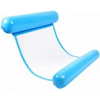 R2 Invest Schwimmhilfe Wasser Hängematte Aufblasbar 120x70 cm Pool Luftmatratze