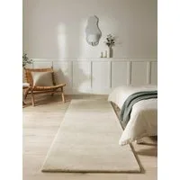 benuta Wollteppich Bent, rechteckig, Höhe: 6 mm, Teppich Wohnzimmer, Schlafzimmer, Esszimmer, Flur, Kunstfaser, Cozy