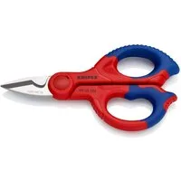 Knipex Kabelschere KNIPEX 95 05 155 SB Elektrikerscheren mit Mehrkomponenten-Hüllen