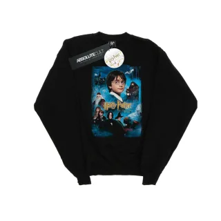 Harry Potter - "Philosopher's Stone" Sweatshirt für Mädchen (Schwarz)