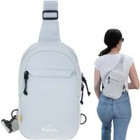 Bench. Umhängetasche Rucksack Crossbody Sling Bag Damen Herren klein, Fahrrad Tasche Konzert Festival Bag Umhängetasche + Etui