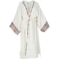 Guru-Shop Kimono Baumwollkimono, Oversize Kimono Mantel,.., alternative Bekleidung