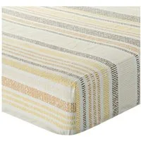 Eurofirany Spannbettlaken Betttuch mit Gummizug, mit Muster, aus Baumwolle, Makosatin, Makosatin