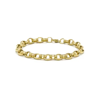 Luxenter Armband mit 18 Karat Gelbgold-Finish – Haloy