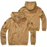 BWuM Outdoorjacke BWuM Tactical Kapuzenjacke mit Flaggen & Klett
