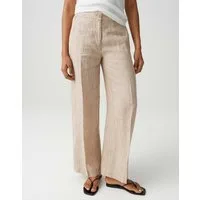 OPUS Leinenhose Maikito light aus Webware mit Leinenstruktur Mit Eingrifftaschen für praktische Alltagslooks