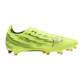 Puma - "Ultra 5 Match" Fußballschuhe mit festem Boden für Herren (Gelb/Schwarz)