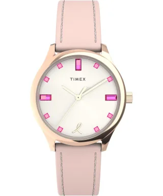 Timex Dress X Bcrf Damen Pink Uhr TW2V95800