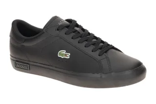 Lacoste SMA0081 02H POWERCOURT 125 Herrenschuhe Schwarz Ortholite? Fu?bett