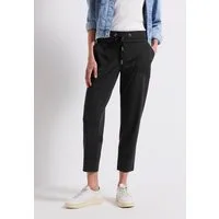 STREET ONE Stoffhose Style Bonny Sommerhose mit Tunnelzug am Bund
