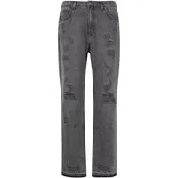 2Y Studios Bequeme Jeans 2Y Studios 2Y Firio Destroyed Straight Jeans