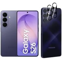 CLM-Tech Kameraschutzglas 2X für Samsung Galaxy S26, Linse 9H Glas - Folie kristallklar Panzerglas, 2 Stück, Kratzfest