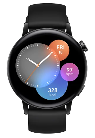 Huawei Watch GT 3 Active 42mm Light Black Fluoroelastomer | 55027152 |