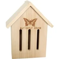 Garden Pleasure Nistkasten Schmetterlingshaus Nistkasten mit Aufhänger aus Kiefernholz