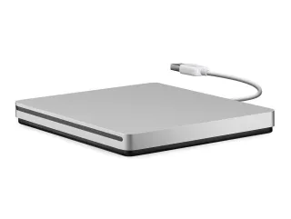 Apple USB SuperDrive externer DVD-Brenner silber