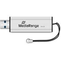 Flash-Drive 256 GB, USB-Stick silber/schwarz, USB-A 3.2 Gen 1