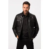 JP1880 Lederjacke Lederjacke Leder Lammnappa viele Taschen