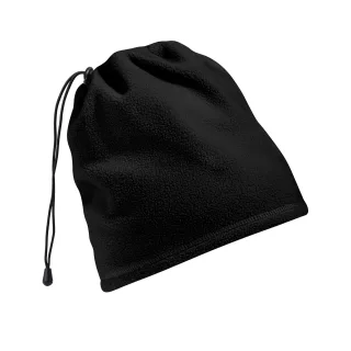 Beechfield - Snood-Kappe Suprafleece für Herren/Damen Unisex (Schwarz)