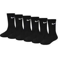 Nike Sportswear Socken NHN NIKE BASIC PACK CREW 6er Pack, mit elastischem Bund, aus Polyester und Elasthan