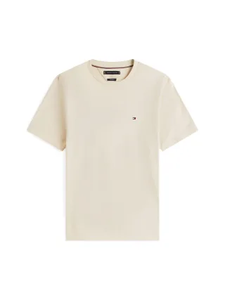 Tommy Hilfiger - T-Shirt mit Rundhalsausschnitt beige - Gr. - M