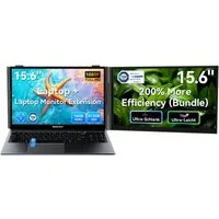 blackview 15,6 Zoll FHD Display Laptop, Windows 11, 16 GB RAM 512 GB SSD Notebook (Intel N97 Core N97, 16 GB, 512 GB SSD, Windows 11, Fingerabdruckerkennung, Face Unlock, WLAN 5G)