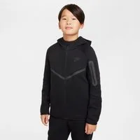 Nike Sportswear Kapuzenfleecejacke B NSW TCH FLC FZ - PD mit Kapuze, mit Reißverschluss, für Teens