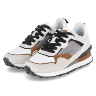 Bullboxer Low Sneaker  Weiß - Gr. 40 -  Textil