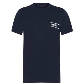 Boss - "Hbw" T-Shirt für Herren, Rundhalsausschnitt (Dunkelblau)