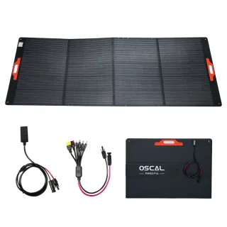 [EU Direct] Blackview Oscal PM400 SE/PM200 SE 400W/200W ETFE Foldable Solar Panel, Adjustable Kickstand, ≥23% Solar Conv