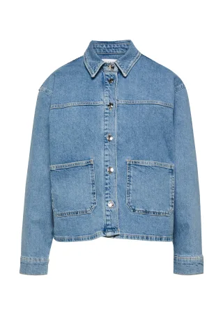 comma - Indoor-Jacke blau - Gr. - 42