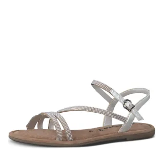 Tamaris - Da.-Sandalette pearl - Gr. - 37