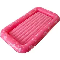 Avenli Luftbett Aufblasbares Kinderbett rosa, (Luftbett für Kinder rosa, 1-tlg., Kinderluftbett 152x89x17,5cm), Luftmatratze mit erhöhtem Rahmen