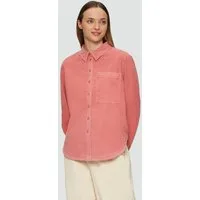 s.Oliver Langarmbluse Bluse Hemdbluse aus Feincord