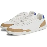 Tommy Hilfiger LO PRO CUPSOLE NYLON SUEDE MIX Sneaker Freizeitschuh, Halbschuh, Schnürschuh mit seitlichem Logo