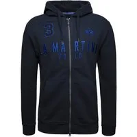 La Martina Sweatjacke MAF305 Herren Zip Hoodie, Kapuzenjacke, Trainingsjacken, Zip Pullover, Freizeitjacke