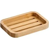 KESPER® Seifenschale Seifenschale aus Bambus FSC, Maße (LxBxH): 13 x 9 x 2 cm, 1-St.