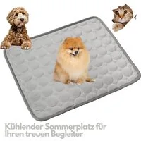 HS.SUPPLY Hundematte kühlende Matte für Ihr Haustier, Selbstkühlend & Atmungsaktiv, Ideal für Hunde oder Katzen